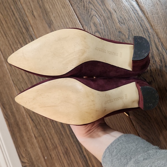 💥 Ivanka Trump Kellsee Women Pointed Toe Ankle Strap Heels - Picture 4 of 8